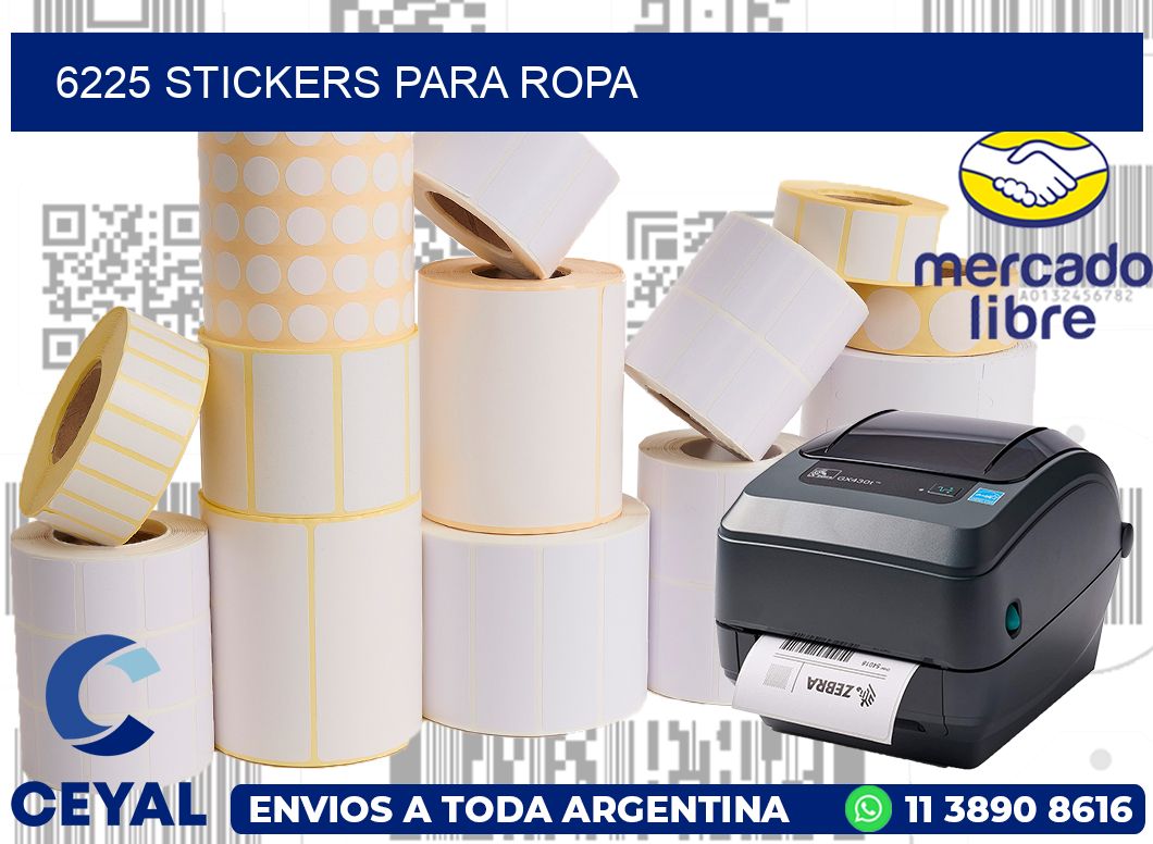 6225 STICKERS PARA ROPA