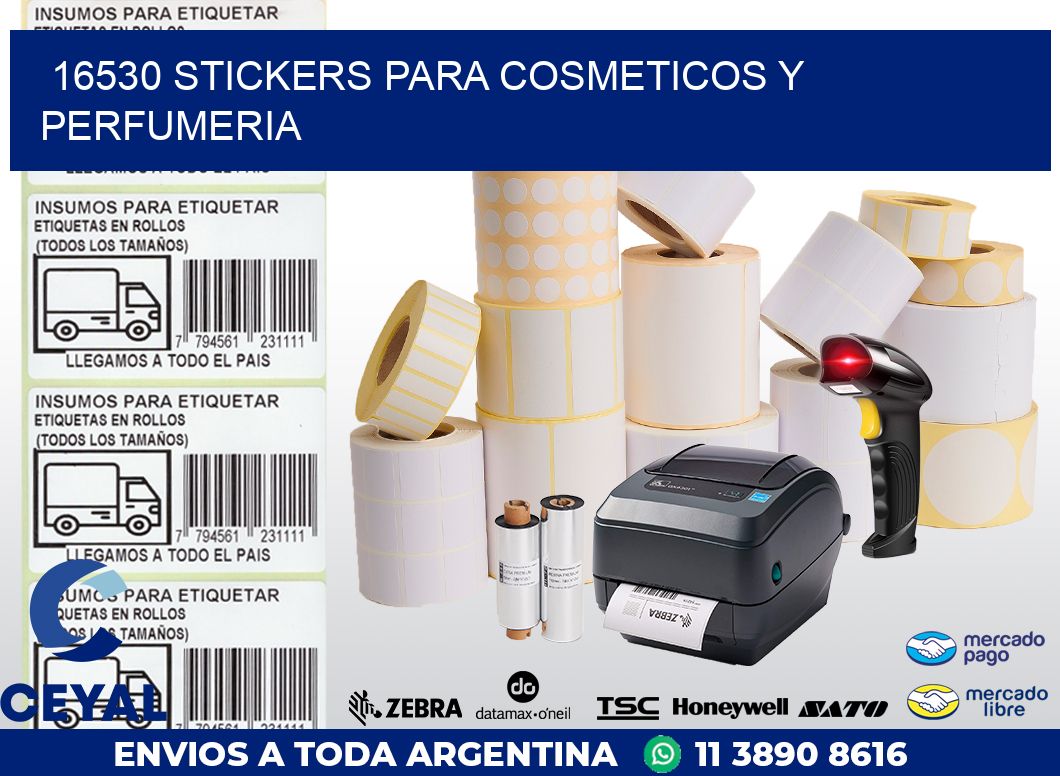 16530 STICKERS PARA COSMETICOS Y PERFUMERIA