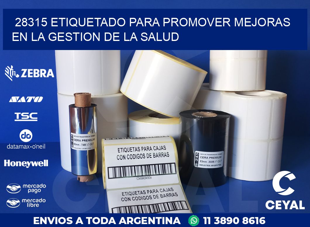 28315 ETIQUETADO PARA PROMOVER MEJORAS EN LA GESTION DE LA SALUD