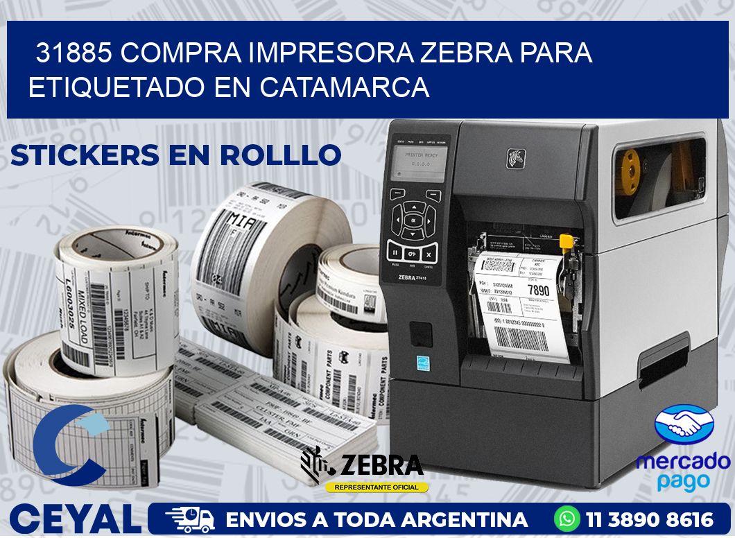 31885 COMPRA IMPRESORA ZEBRA PARA ETIQUETADO EN CATAMARCA