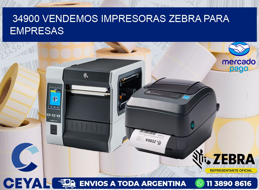 34900 VENDEMOS IMPRESORAS ZEBRA PARA EMPRESAS