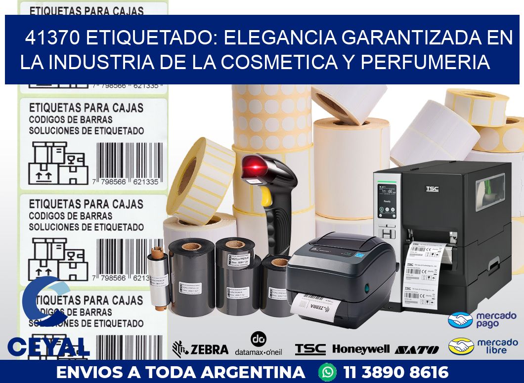 41370 ETIQUETADO: ELEGANCIA GARANTIZADA EN LA INDUSTRIA DE LA COSMETICA Y PERFUMERIA