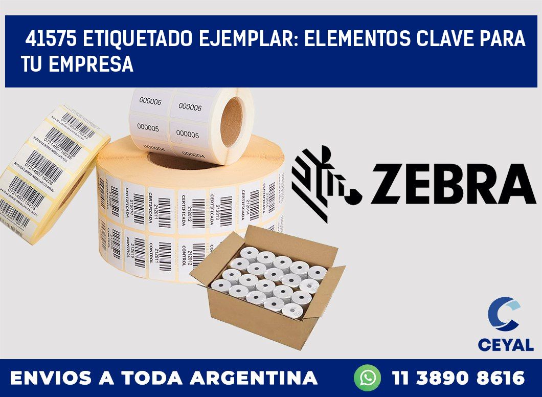 41575 ETIQUETADO EJEMPLAR: ELEMENTOS CLAVE PARA TU EMPRESA