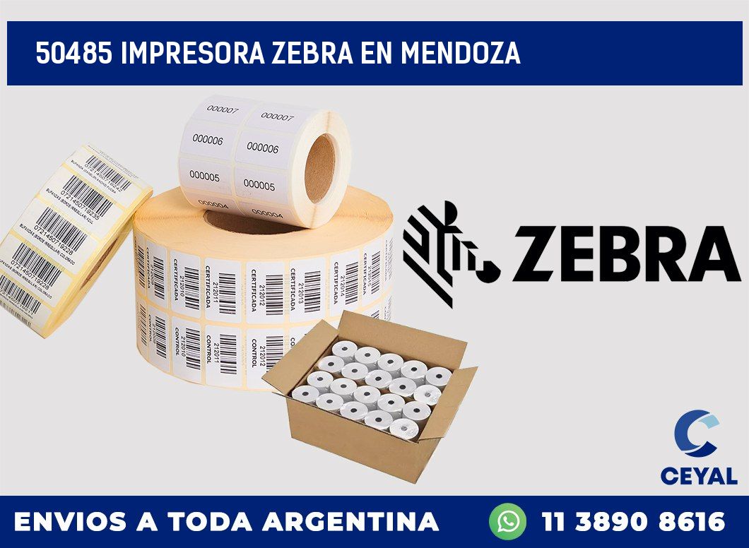 50485 IMPRESORA ZEBRA EN MENDOZA