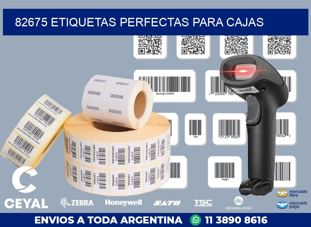 82675 ETIQUETAS PERFECTAS PARA CAJAS