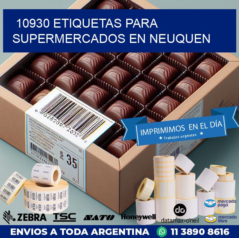 10930 ETIQUETAS PARA SUPERMERCADOS EN NEUQUEN
