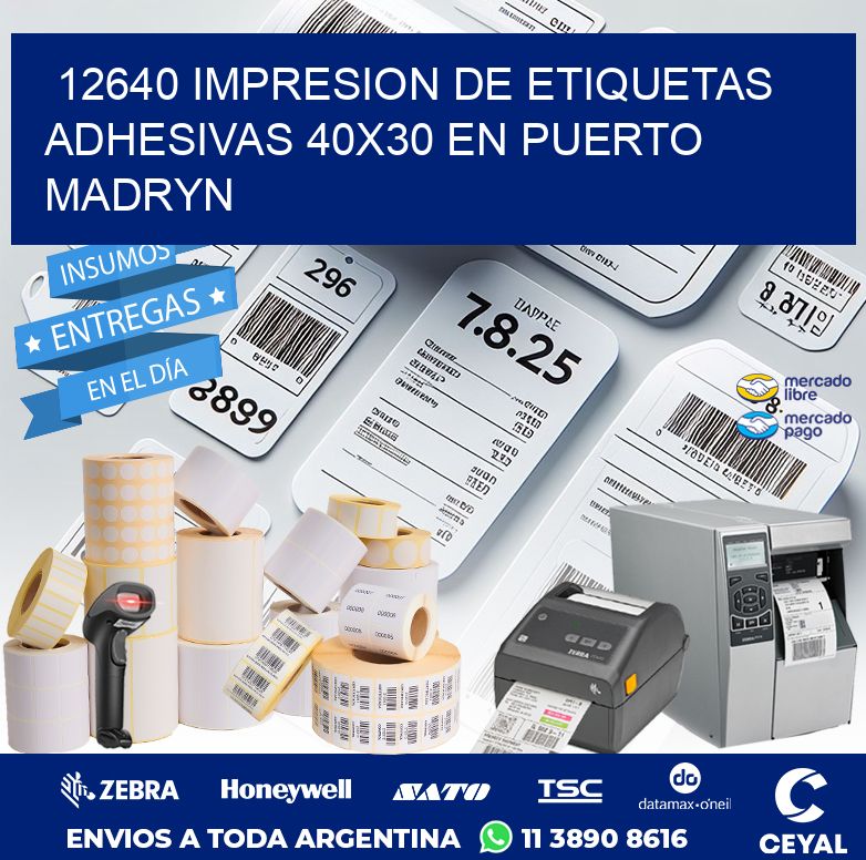 12640 IMPRESION DE ETIQUETAS ADHESIVAS 40X30 EN PUERTO MADRYN