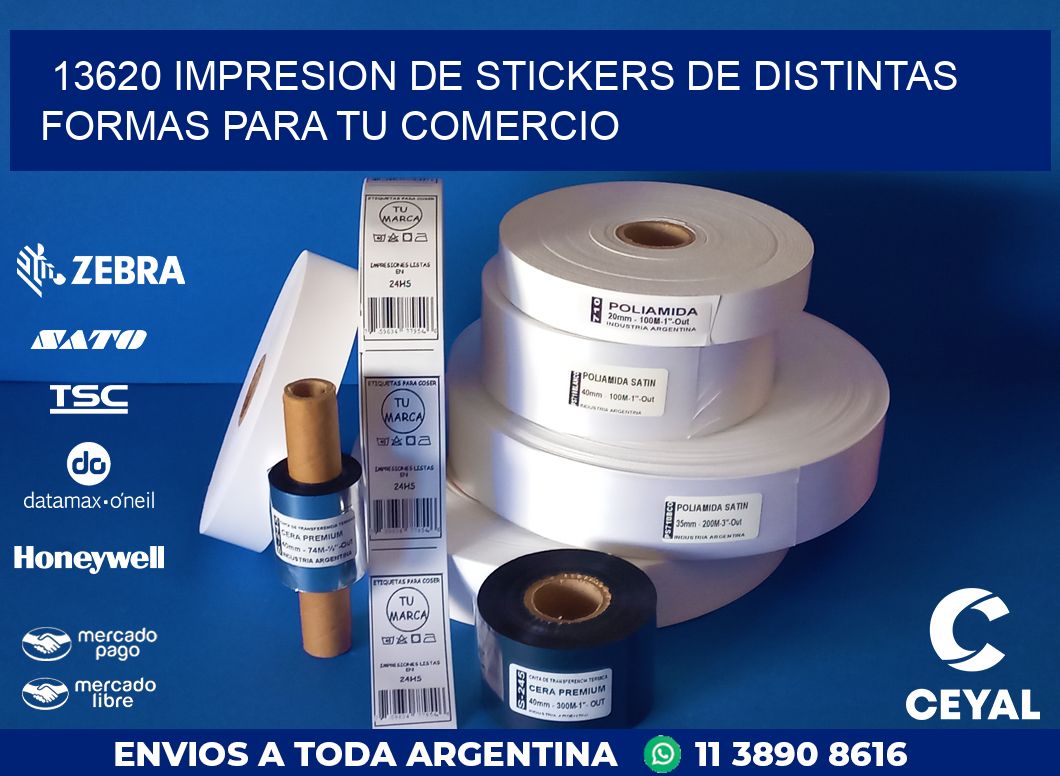 13620 IMPRESION DE STICKERS DE DISTINTAS FORMAS PARA TU COMERCIO