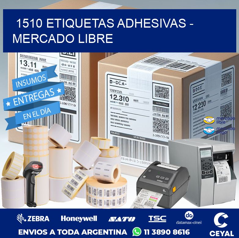 1510 ETIQUETAS ADHESIVAS - MERCADO LIBRE