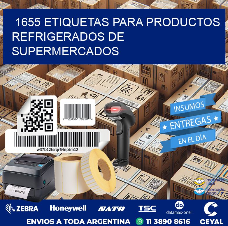1655 ETIQUETAS PARA PRODUCTOS REFRIGERADOS DE SUPERMERCADOS