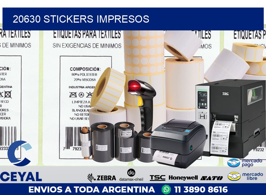 20630 STICKERS IMPRESOS