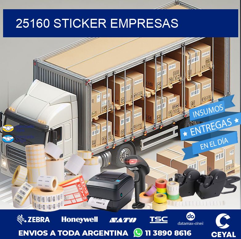 25160 STICKER EMPRESAS