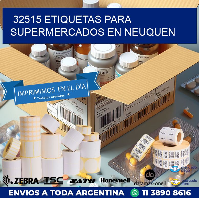 32515 ETIQUETAS PARA SUPERMERCADOS EN NEUQUEN