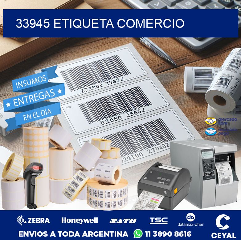 33945 ETIQUETA COMERCIO