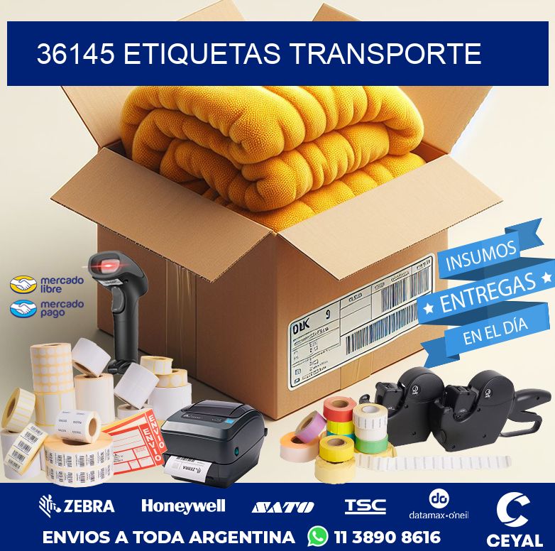 36145 ETIQUETAS TRANSPORTE