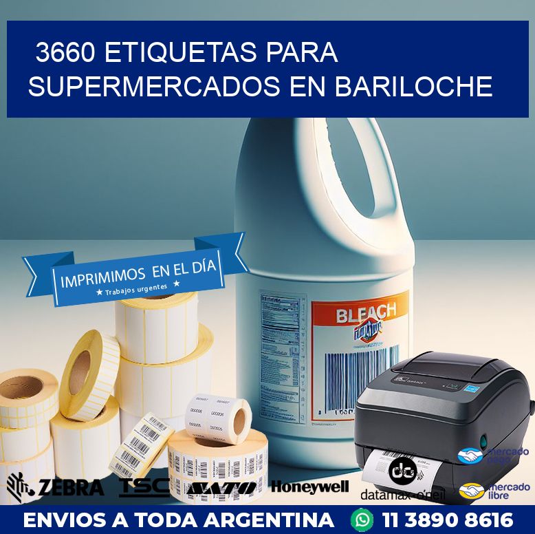 3660 ETIQUETAS PARA SUPERMERCADOS EN BARILOCHE