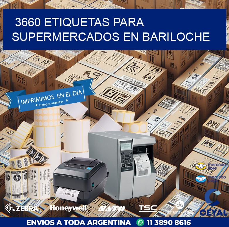 3660 ETIQUETAS PARA SUPERMERCADOS EN BARILOCHE