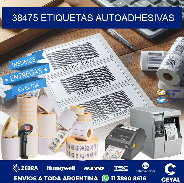38475 ETIQUETAS AUTOADHESIVAS