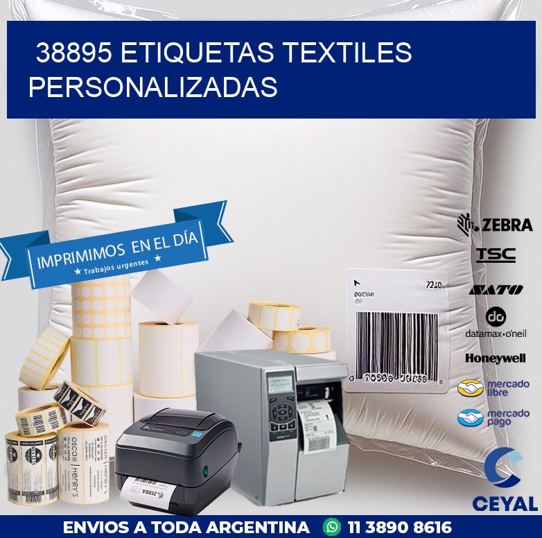 38895 ETIQUETAS TEXTILES PERSONALIZADAS