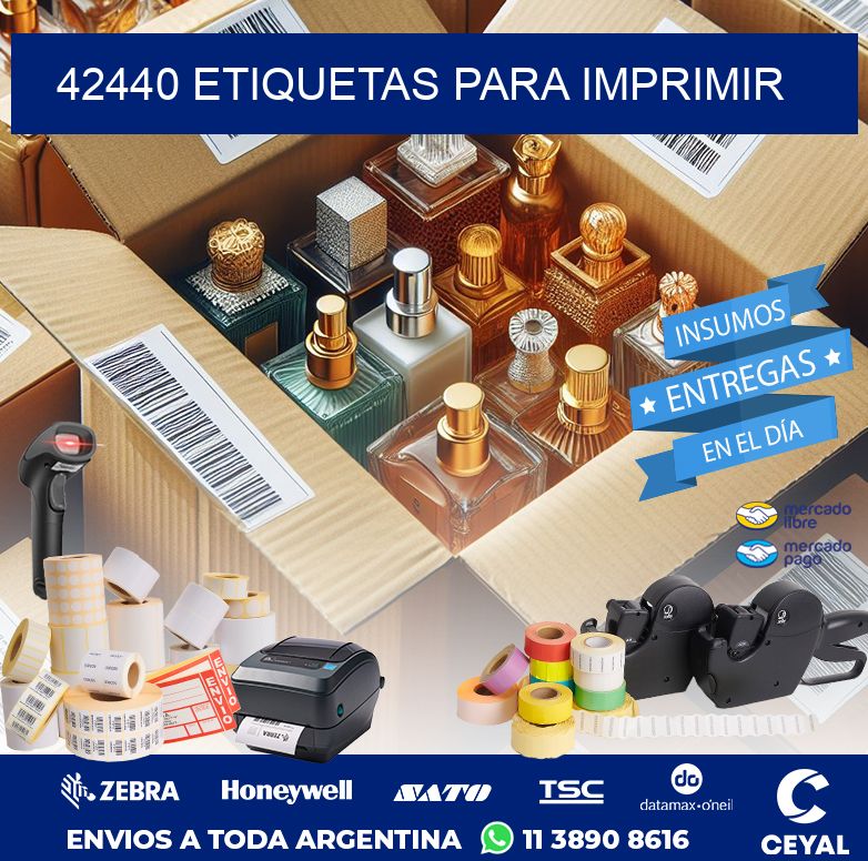 42440 ETIQUETAS PARA IMPRIMIR