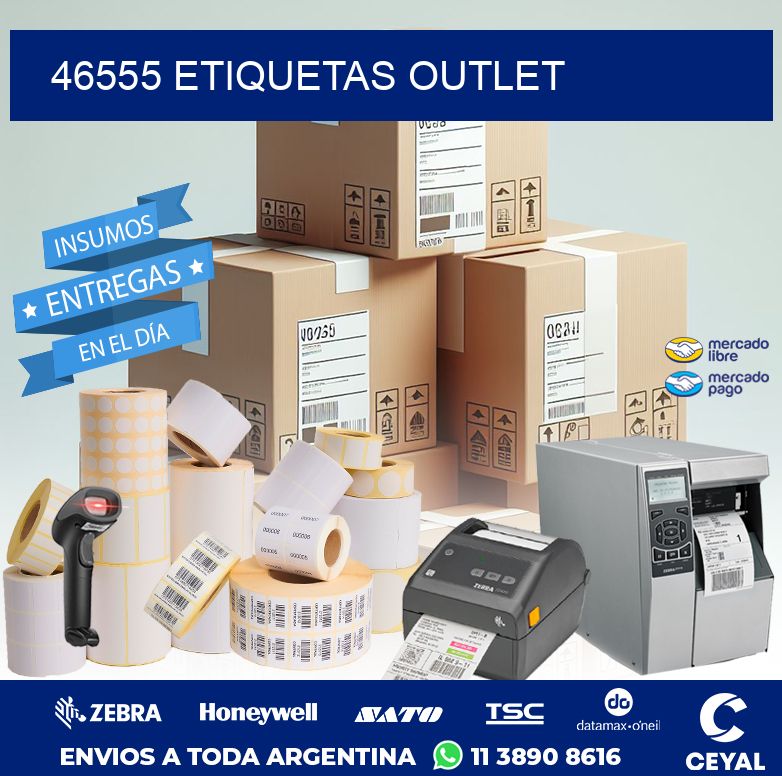 46555 ETIQUETAS OUTLET