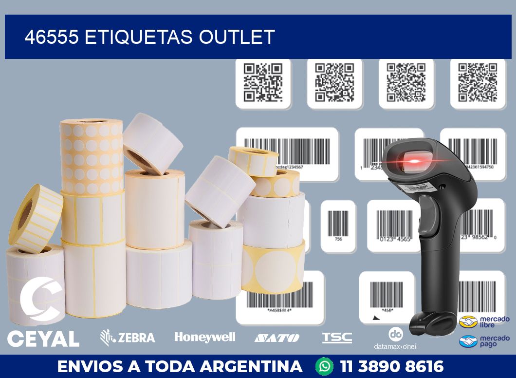 46555 ETIQUETAS OUTLET
