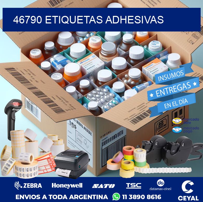 46790 ETIQUETAS ADHESIVAS