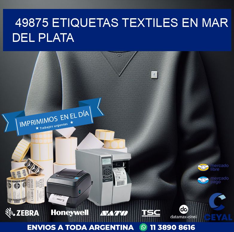 49875 ETIQUETAS TEXTILES EN MAR DEL PLATA