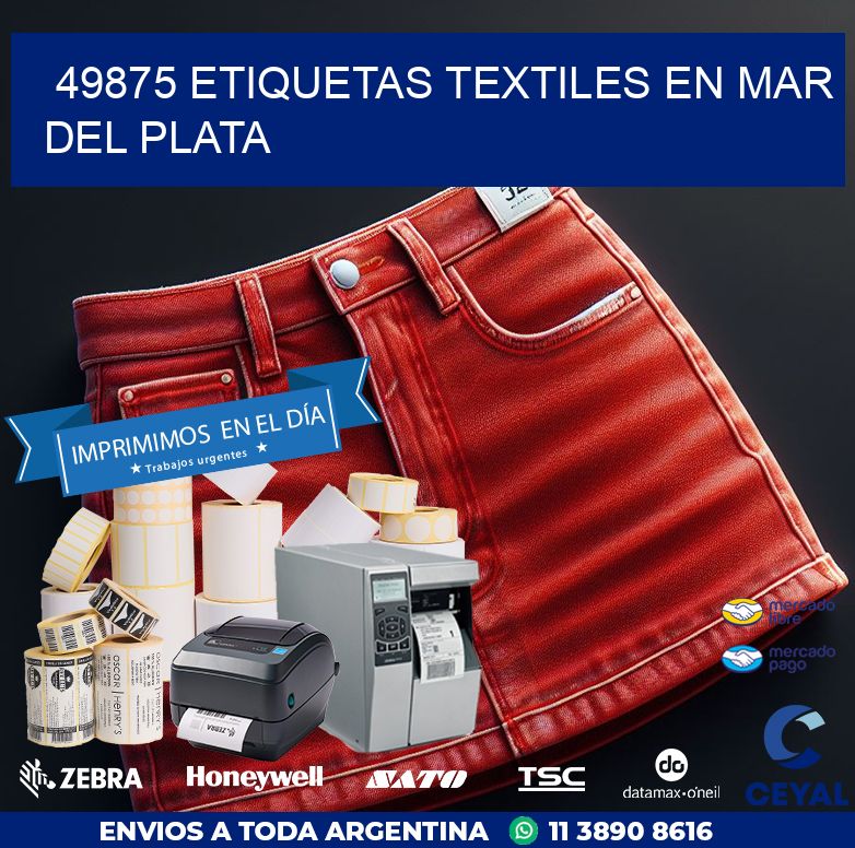 49875 ETIQUETAS TEXTILES EN MAR DEL PLATA