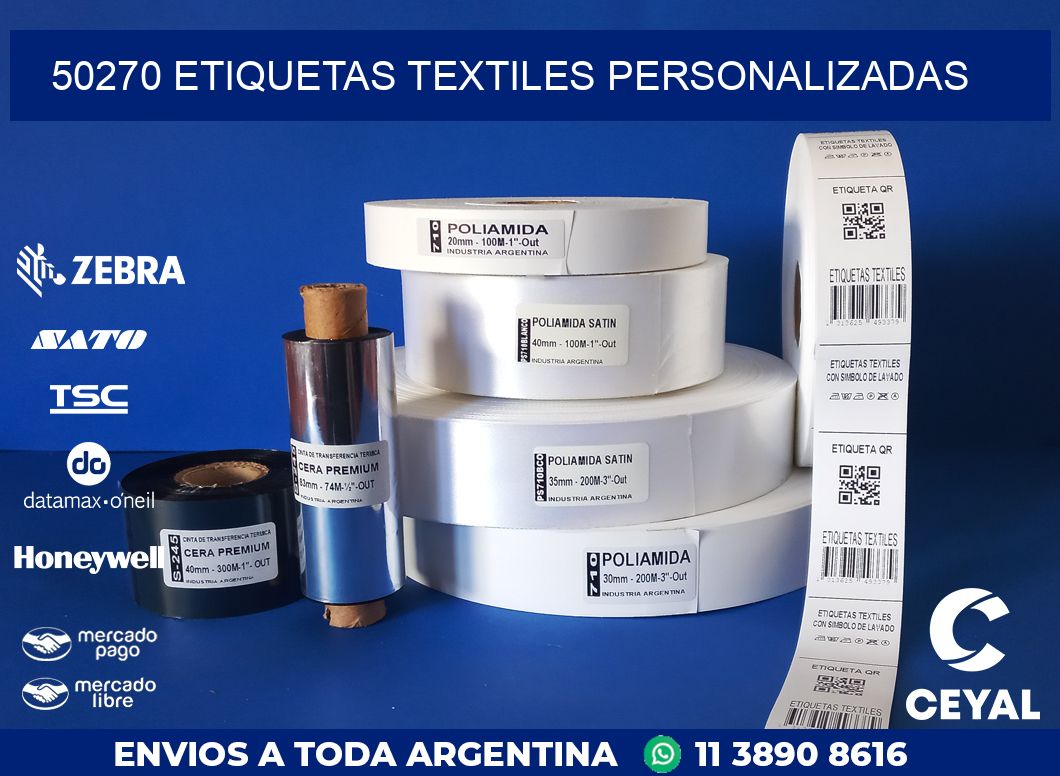 50270 ETIQUETAS TEXTILES PERSONALIZADAS