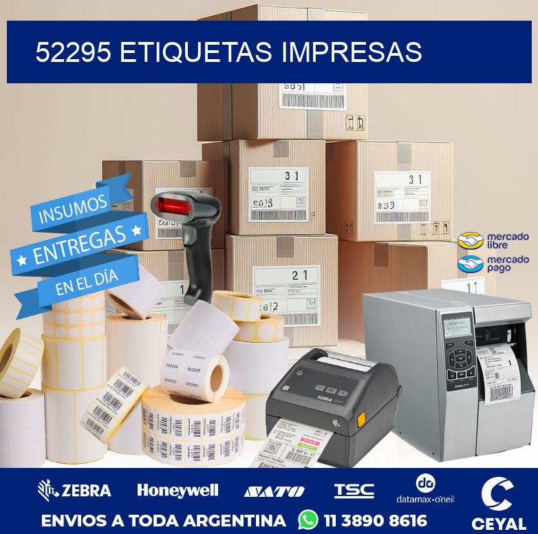 52295 ETIQUETAS IMPRESAS