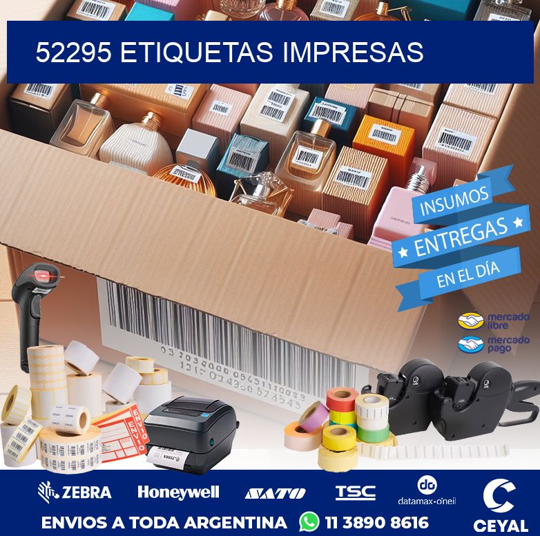 52295 ETIQUETAS IMPRESAS