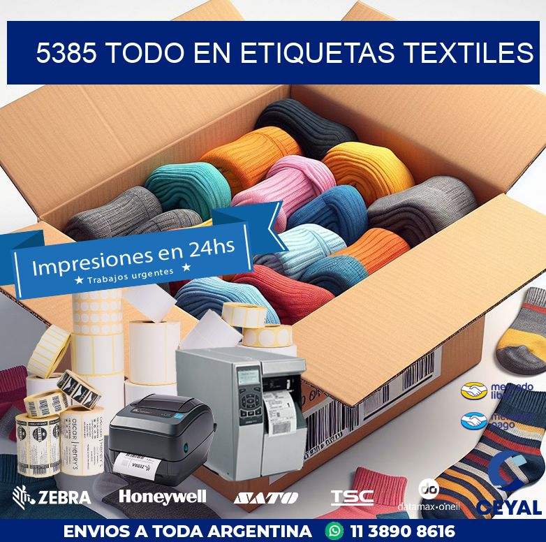 5385 TODO EN ETIQUETAS TEXTILES