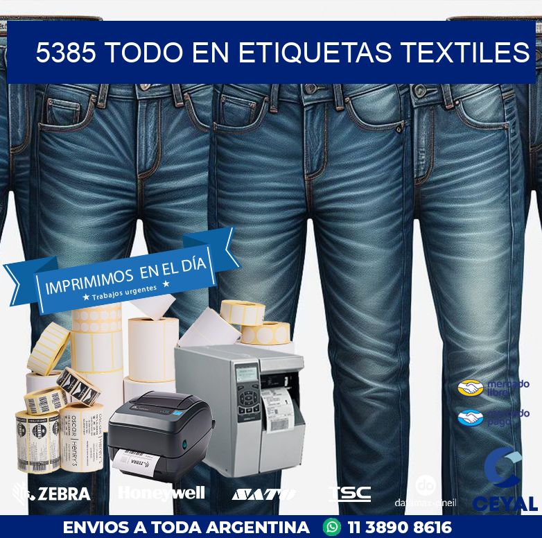 5385 TODO EN ETIQUETAS TEXTILES