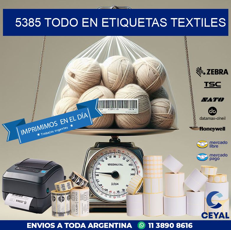 5385 TODO EN ETIQUETAS TEXTILES