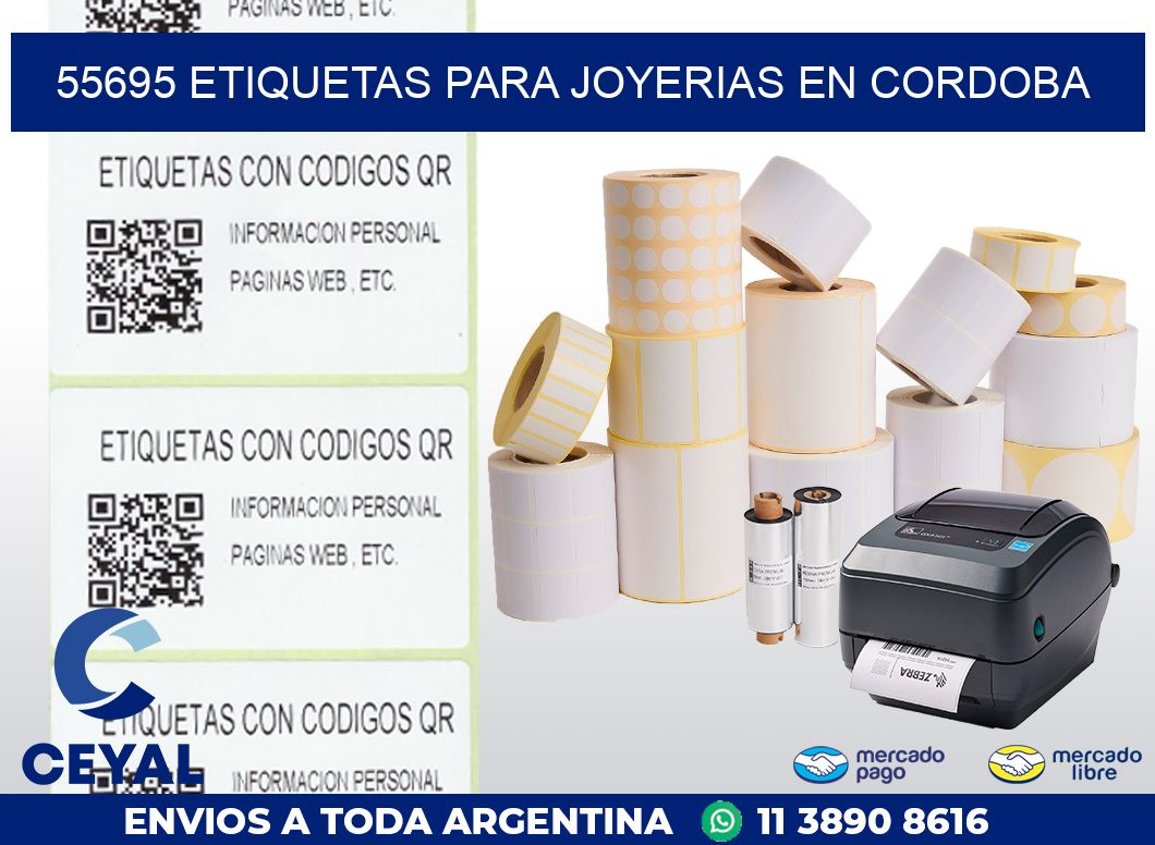 55695 ETIQUETAS PARA JOYERIAS EN CORDOBA