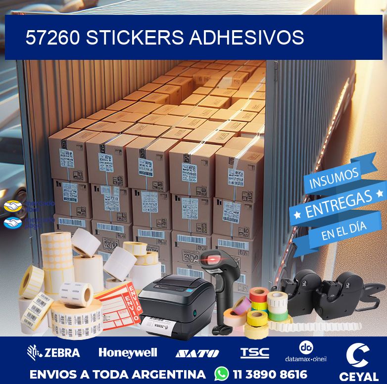 57260 STICKERS ADHESIVOS