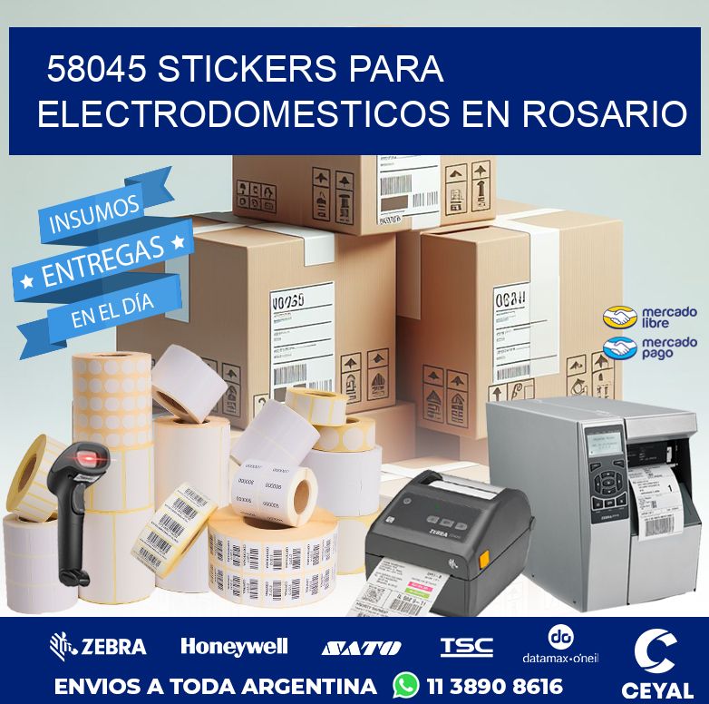 58045 STICKERS PARA ELECTRODOMESTICOS EN ROSARIO