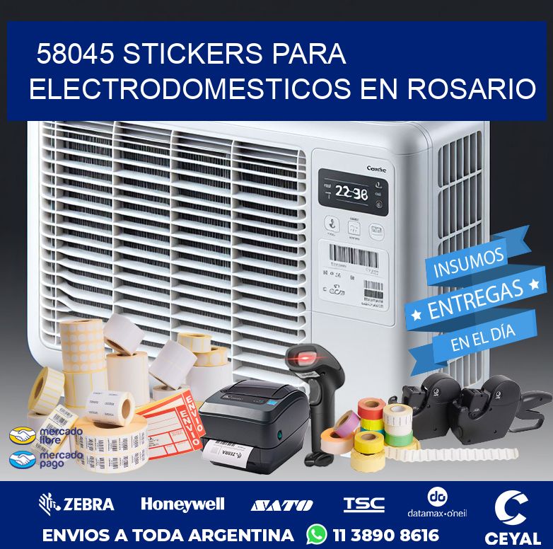 58045 STICKERS PARA ELECTRODOMESTICOS EN ROSARIO