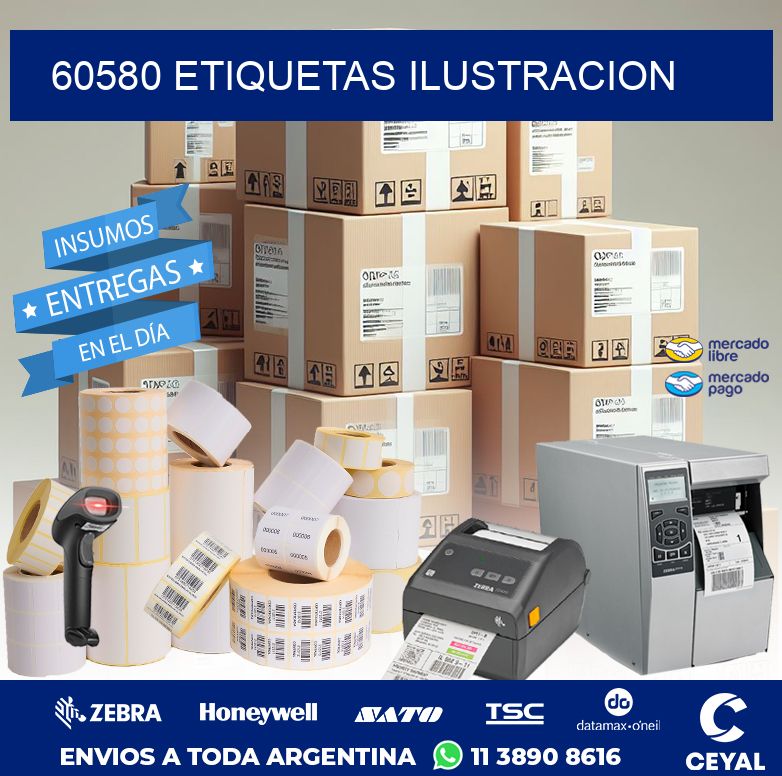 60580 ETIQUETAS ILUSTRACION
