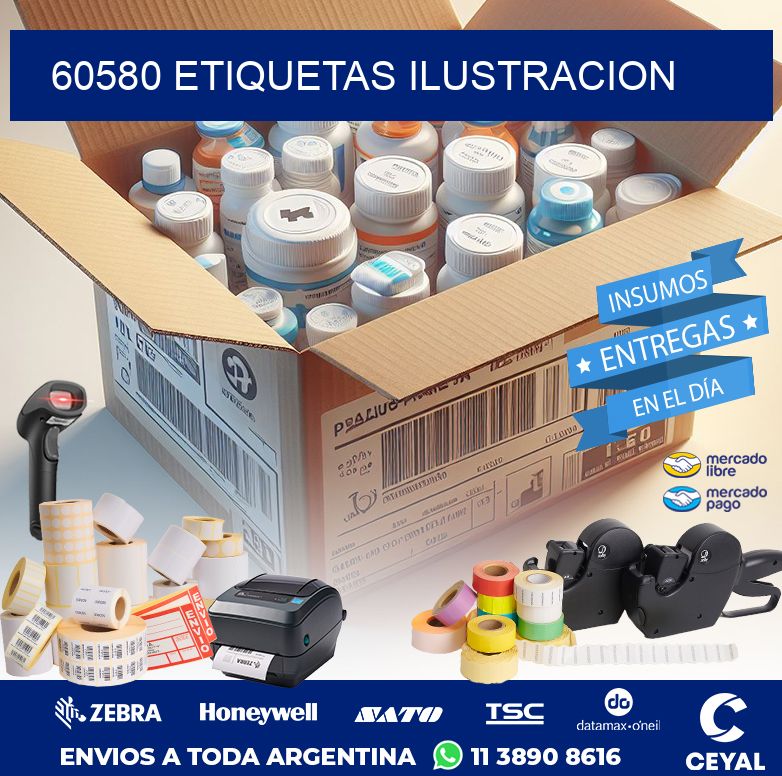 60580 ETIQUETAS ILUSTRACION