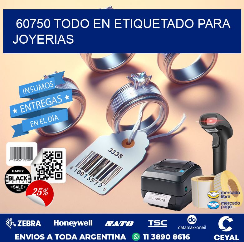 60750 TODO EN ETIQUETADO PARA JOYERIAS