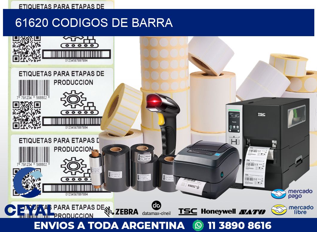 61620 CODIGOS DE BARRA