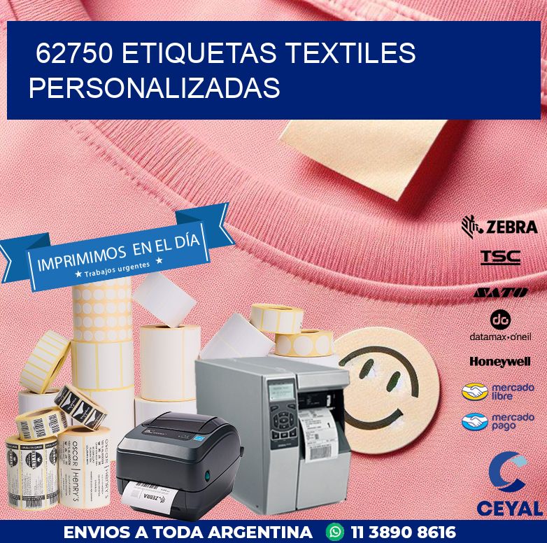 62750 ETIQUETAS TEXTILES PERSONALIZADAS