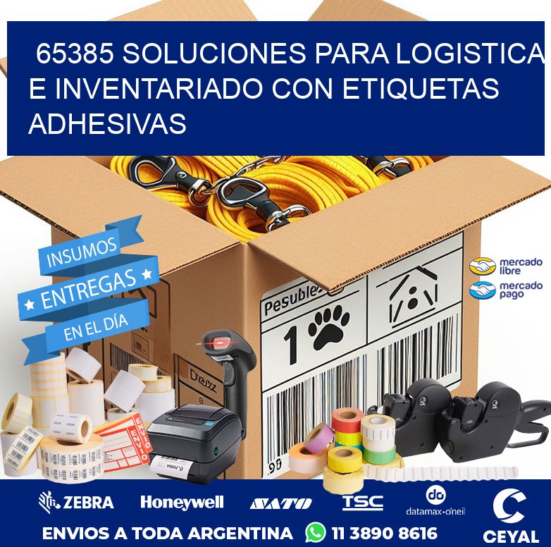 65385 SOLUCIONES PARA LOGISTICA E INVENTARIADO CON ETIQUETAS ADHESIVAS