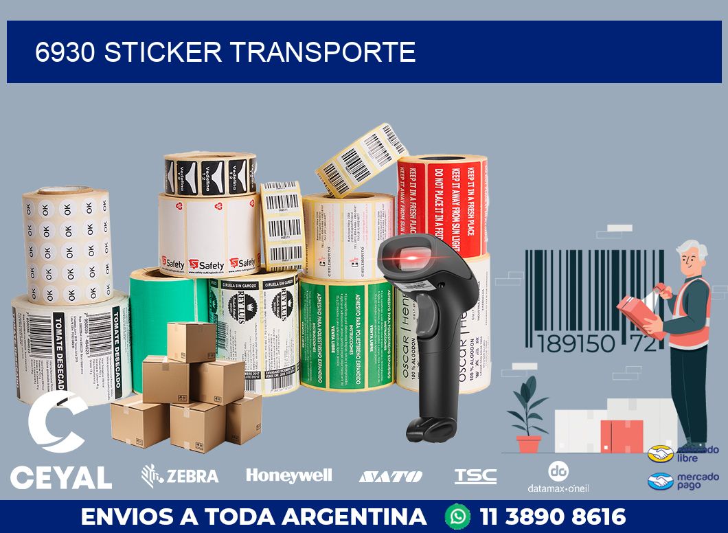 6930 STICKER TRANSPORTE
