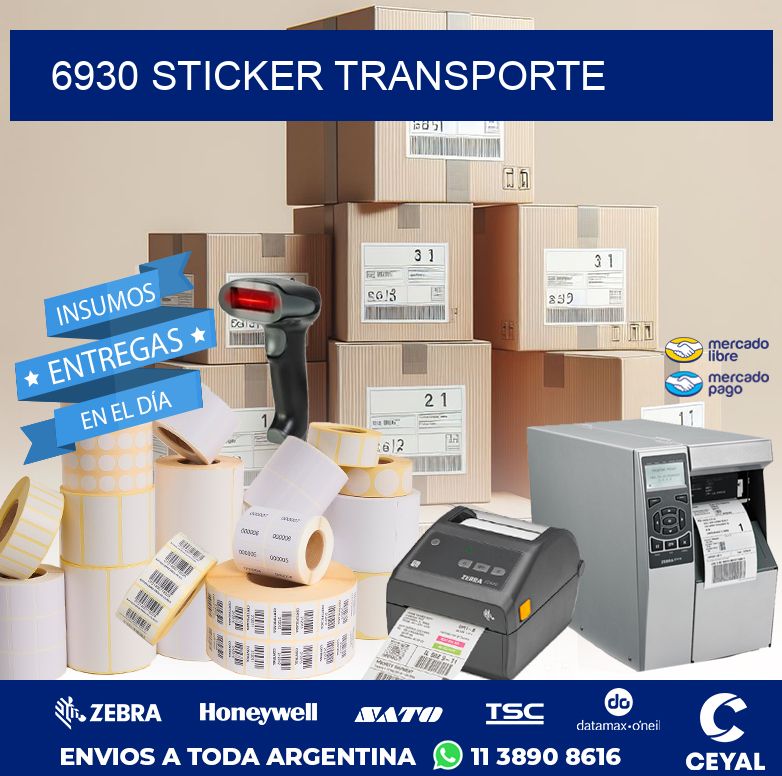 6930 STICKER TRANSPORTE