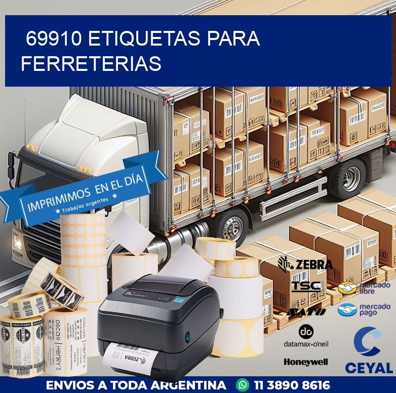 69910 ETIQUETAS PARA FERRETERIAS