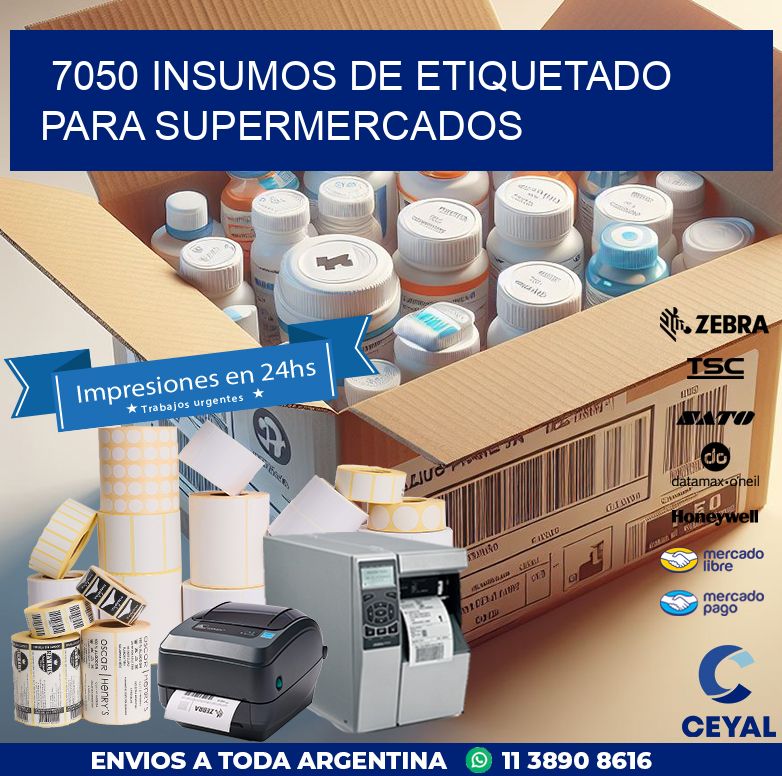 7050 INSUMOS DE ETIQUETADO PARA SUPERMERCADOS