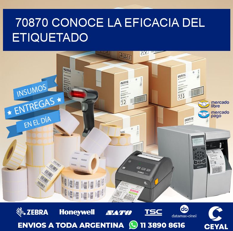 70870 CONOCE LA EFICACIA DEL ETIQUETADO